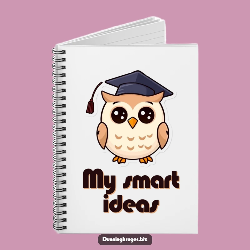 Funny Graduation Owl Journal, Scholar's Notebook, Perfect Funny Gift for Grads